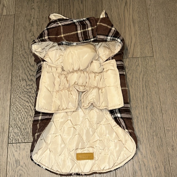 Kuoser reversible dog jacket / flannel - Picture 3 of 6